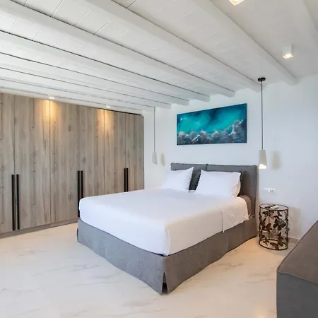 Villa Alexia Mykonos - Sea & Sunset View Mykonos Town Exterior photo