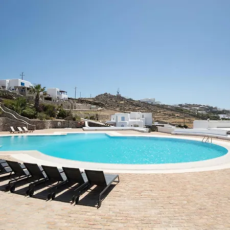 Villa Alexia Mykonos - Sea & Sunset View Mykonos Town Exterior photo
