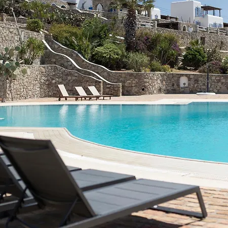 Villa Alexia Mykonos - Sea & Sunset View Mykonos Town Exterior photo