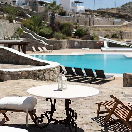 Villa Alexia Mykonos - Sea & Sunset View Mykonos Town Exterior photo