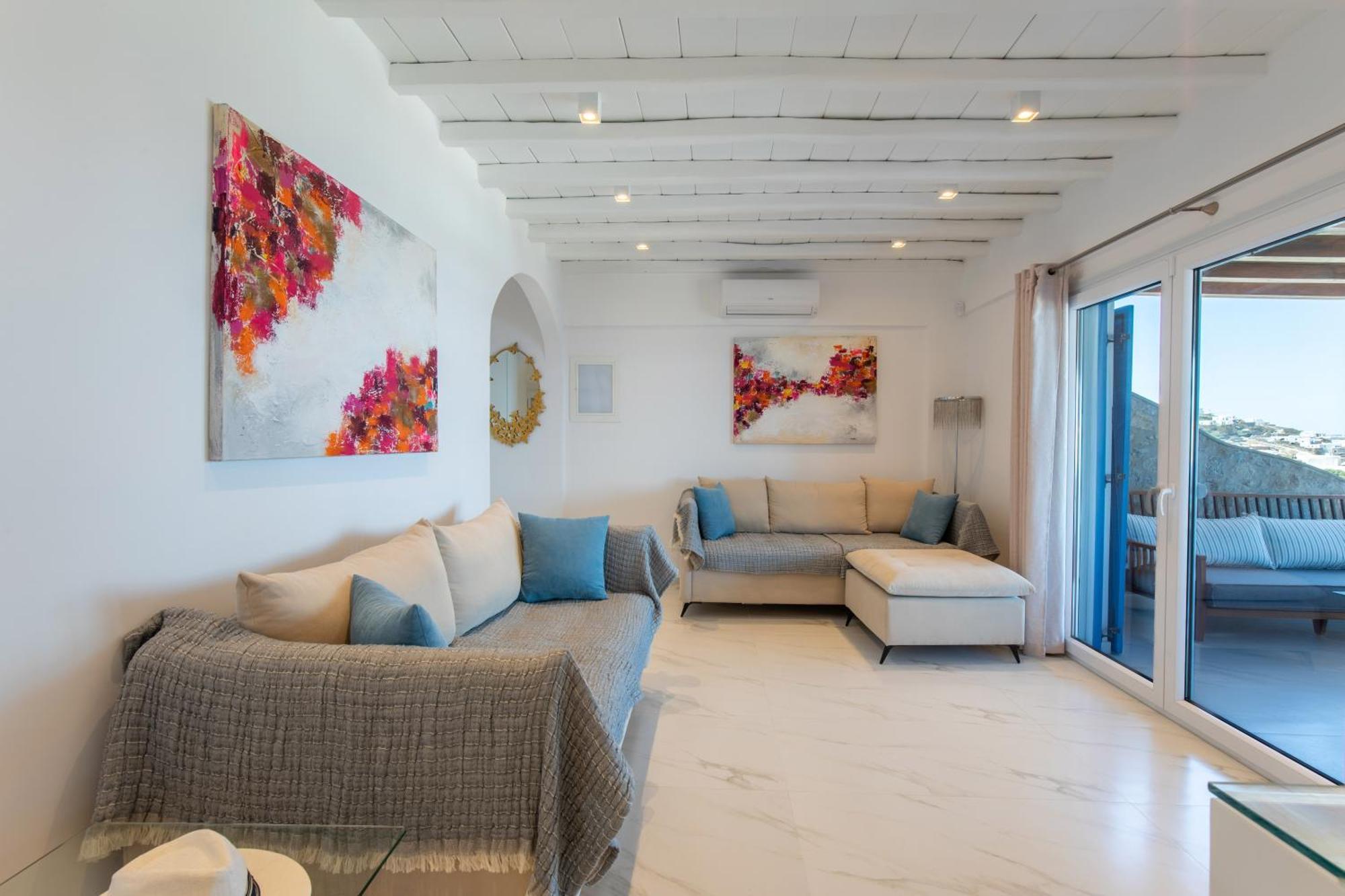 Alexia Mykonos - Sea & Sunset View Villa Mykonos Town